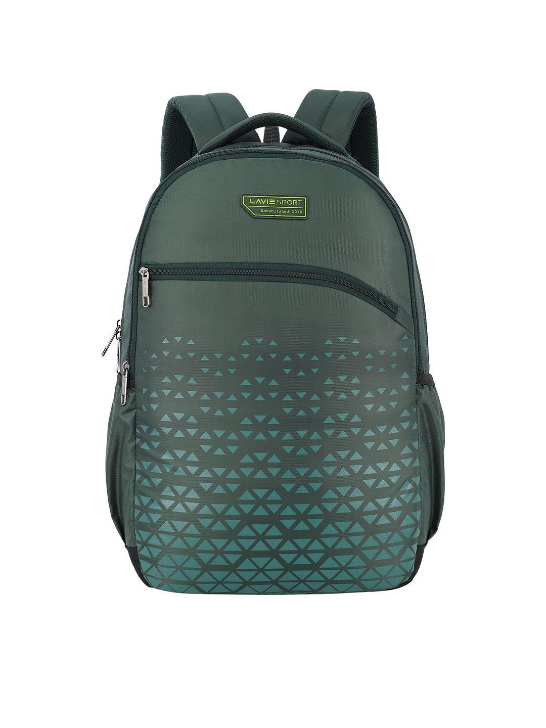 lavie sport unisex geometric printed 34l laptop backpack