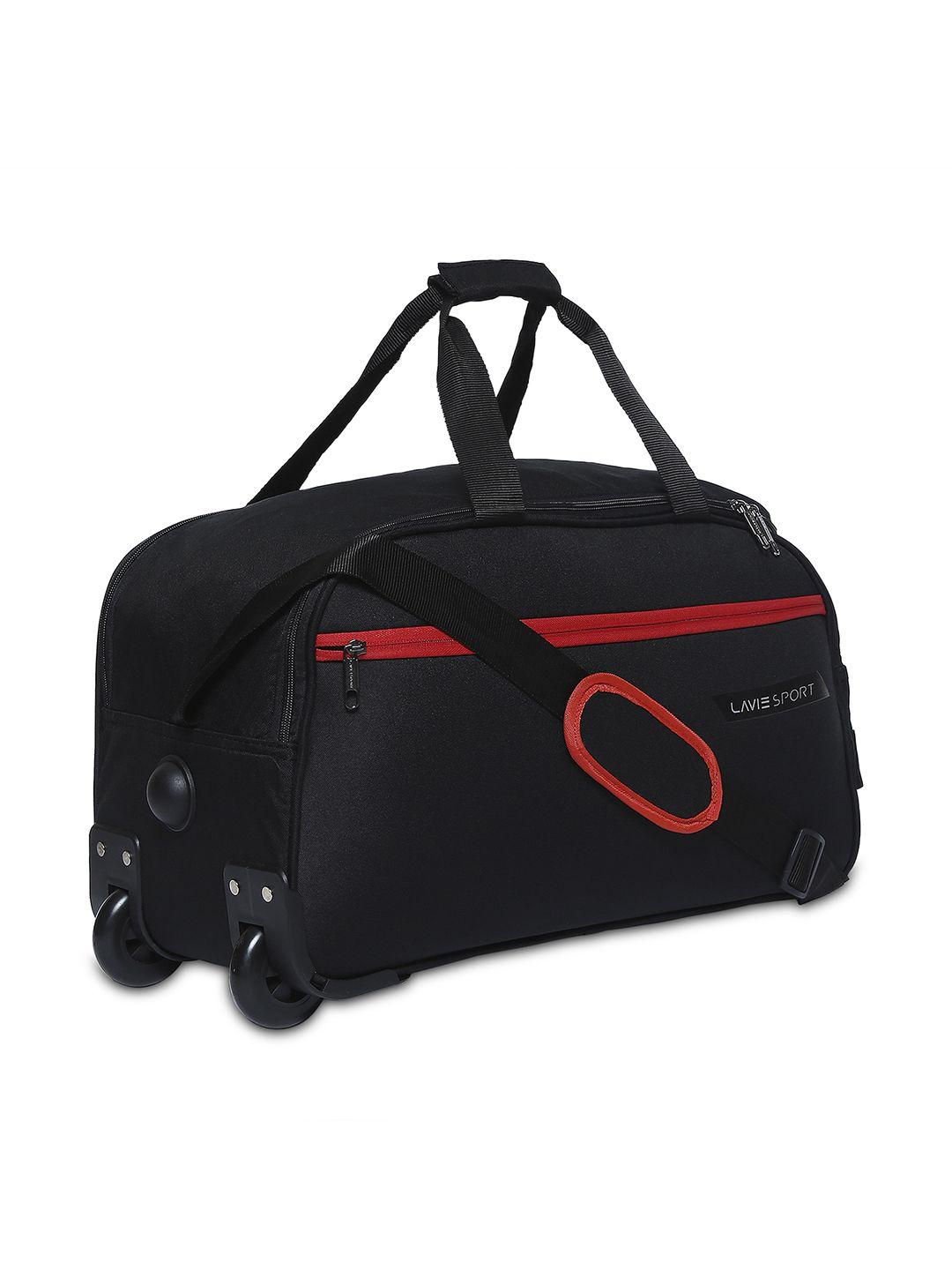 lavie sport unisex lino m cabin size 53 cms wheel duffle bag