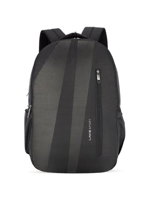 lavie sport zolt 32l laptop backpack for men & women (black)