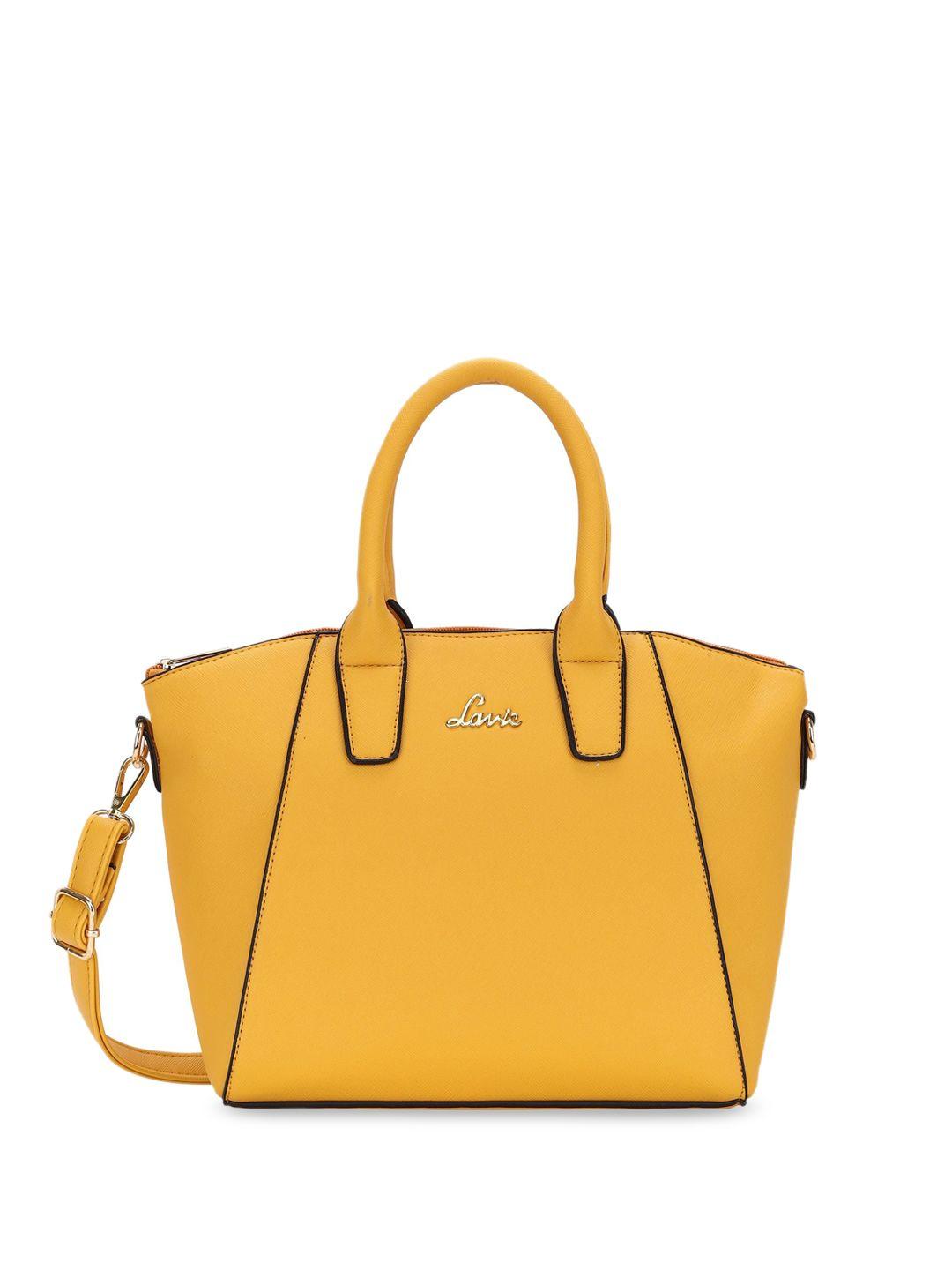 lavie structured handheld bag with detachable sling strap