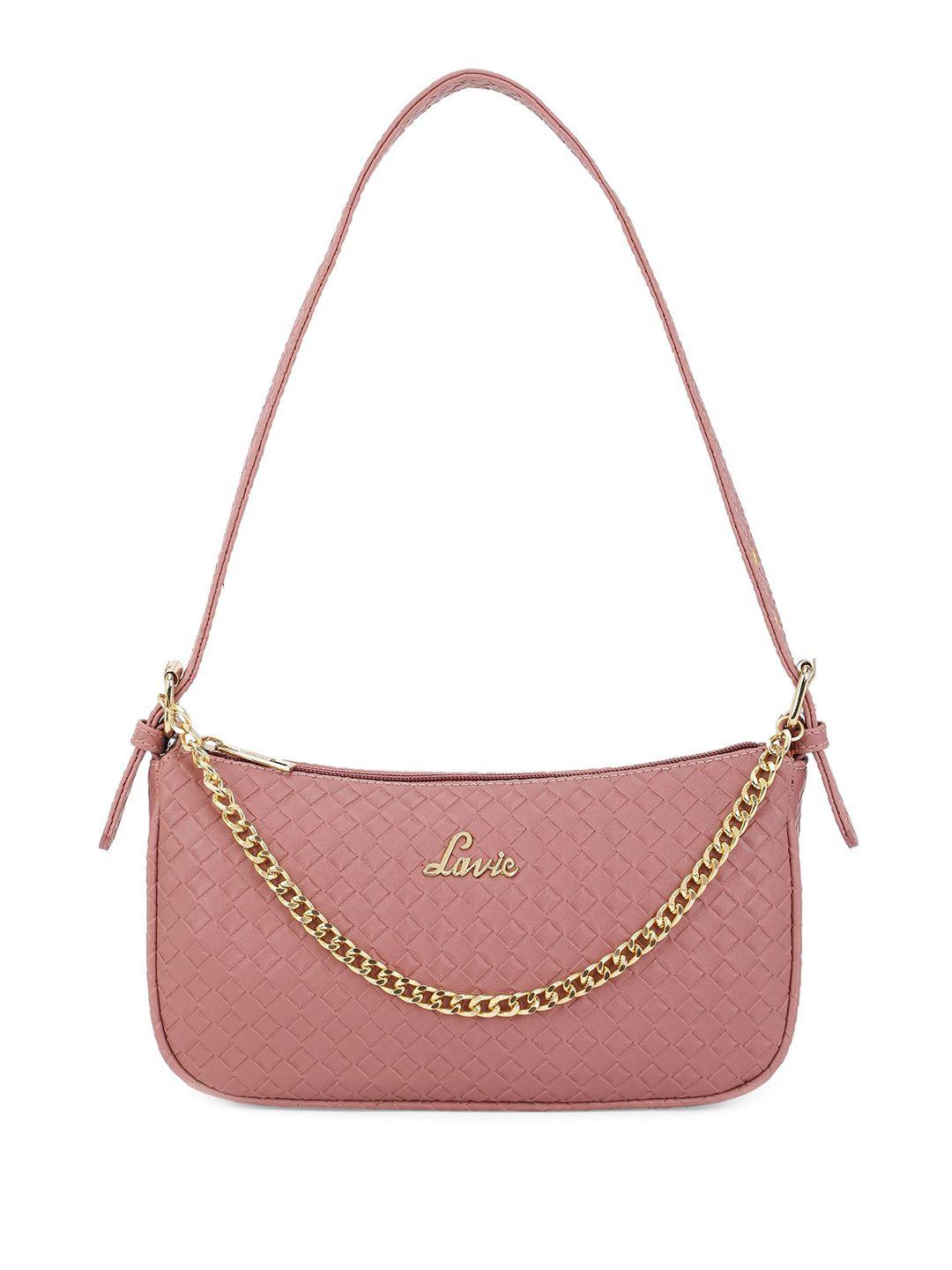 lavie textured structured hobo bag