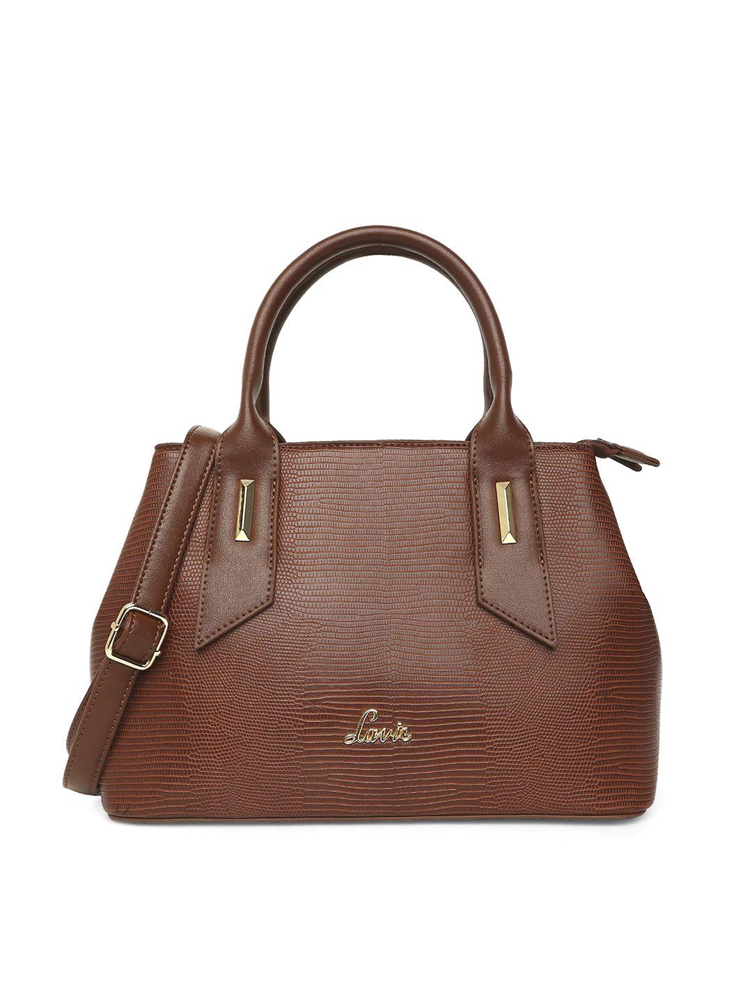 lavie textured structured satchel bag