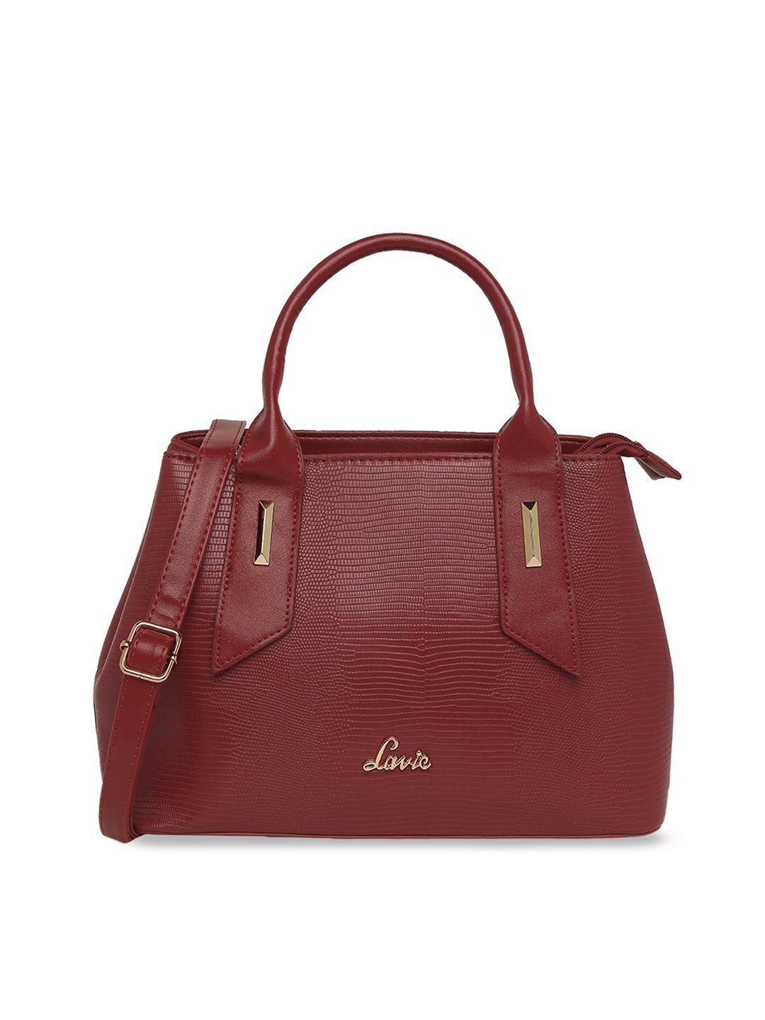 lavie textured structured satchel