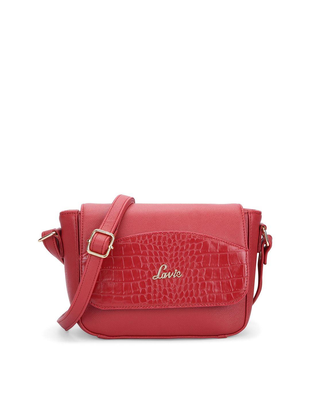 lavie textured structured sling bag