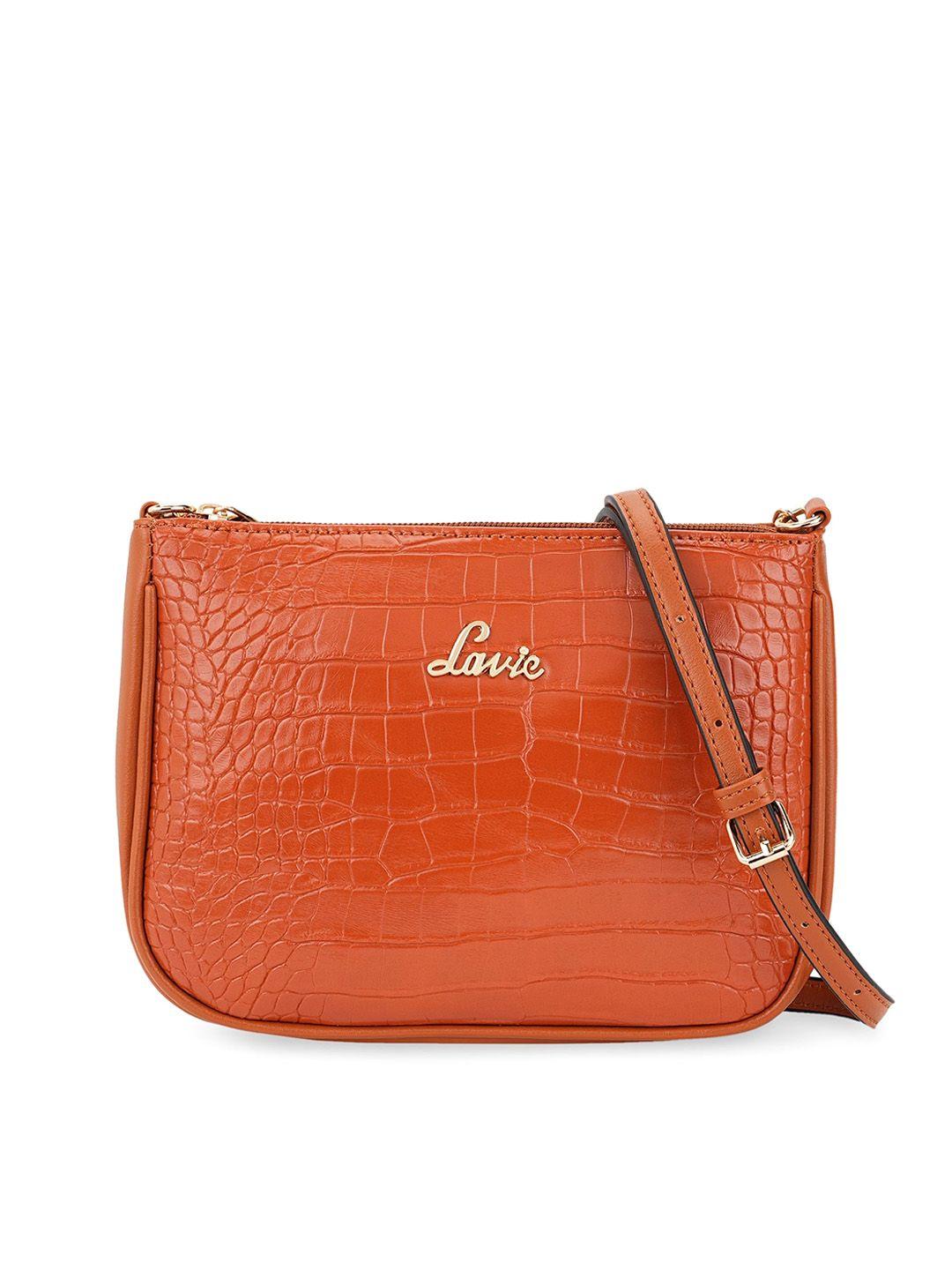 lavie textured structured sling bag