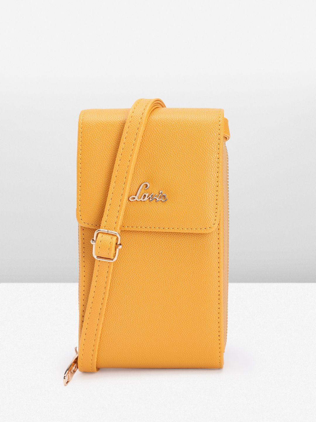 lavie textured structured sling bag