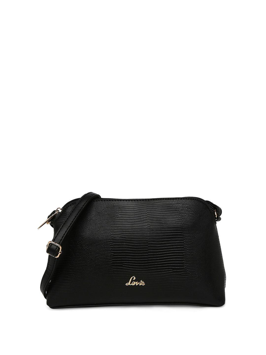 lavie textured structured sling bag