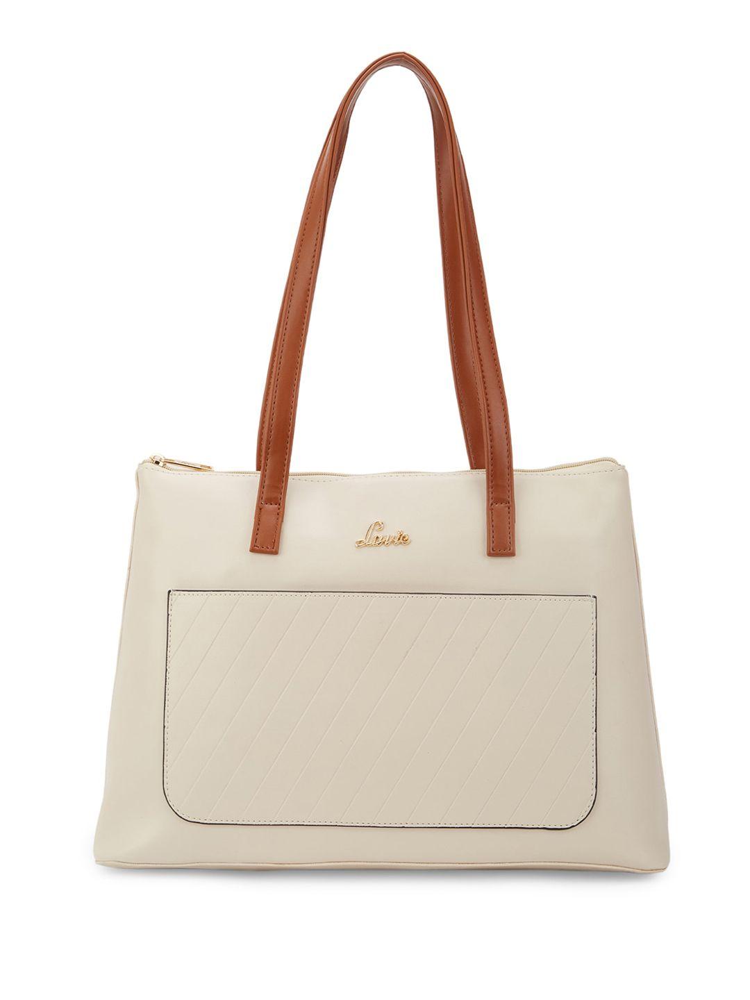 lavie textured structured tote bag