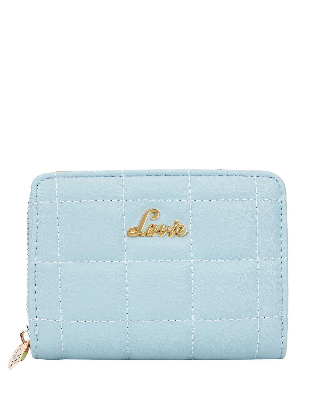 lavie textured zip around wallet