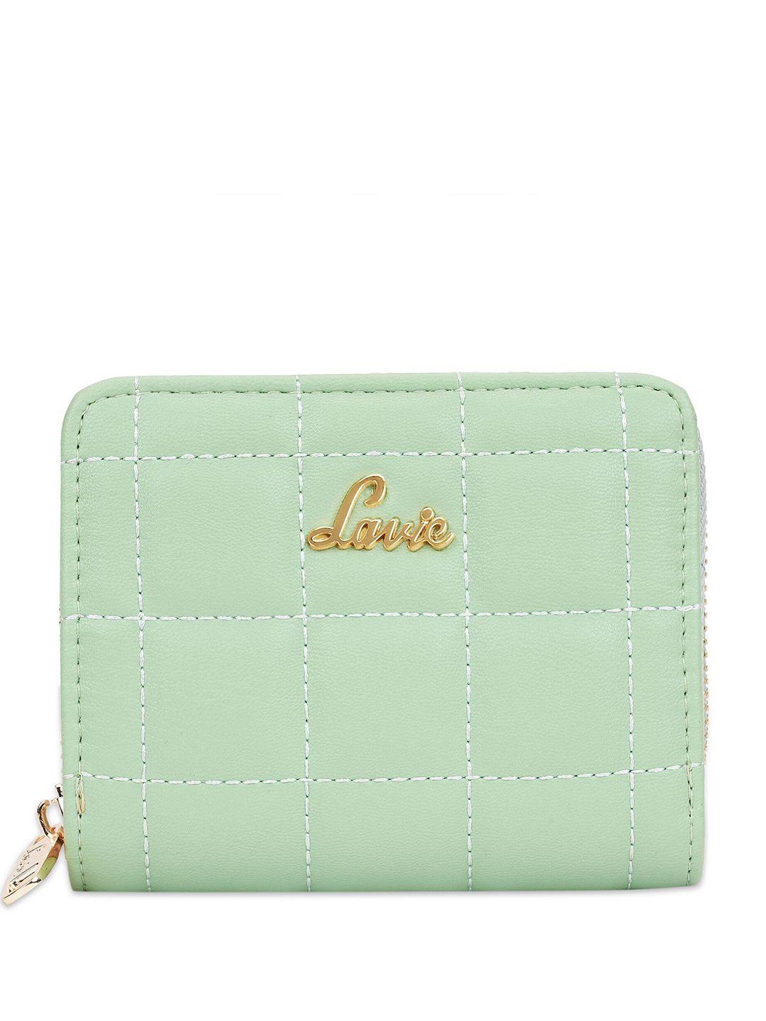 lavie textured zip around wallet