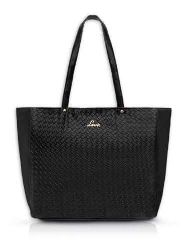 lavie women's nova tote handbag (black)
