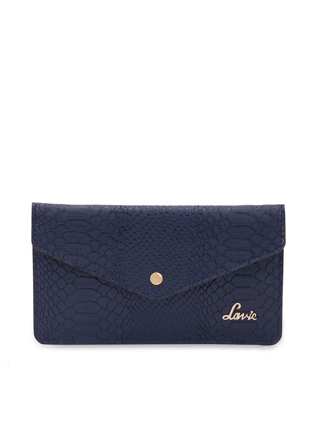 lavie women textured synthetic leather envelope