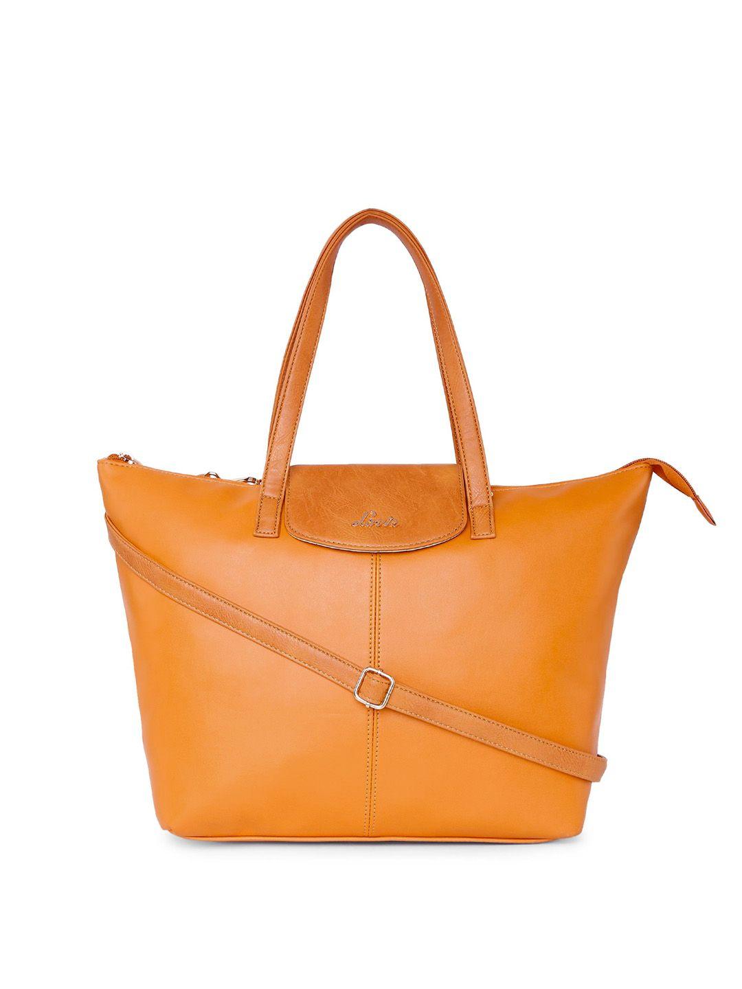 lavie yellow oversized structured handheld bag