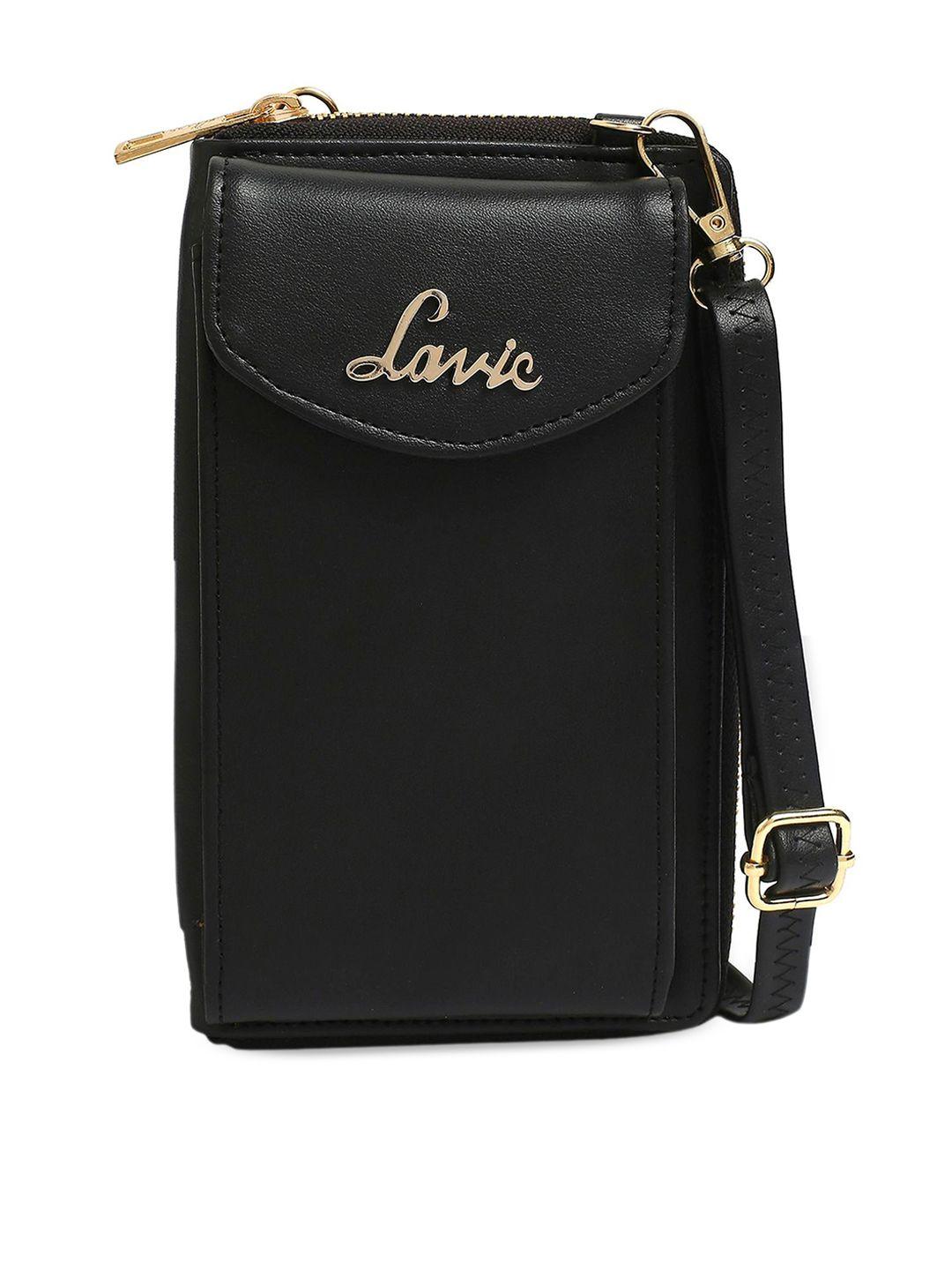 lavie zip around wallet with sling