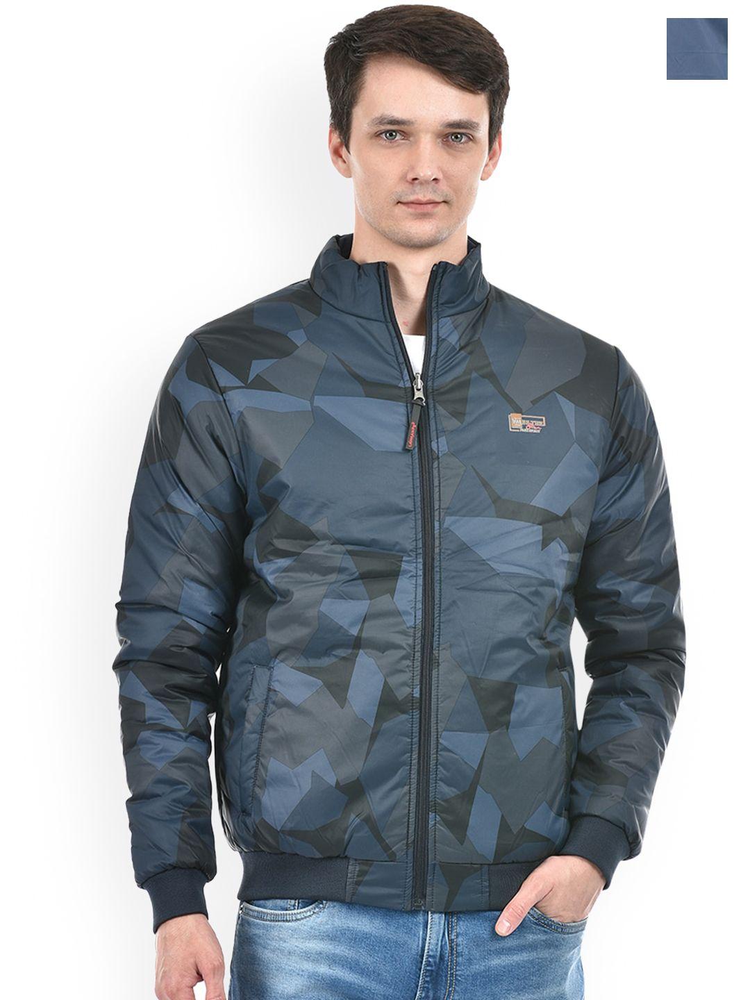 lawman pg3 men camouflage reversible crop bomber with patchwork jacket