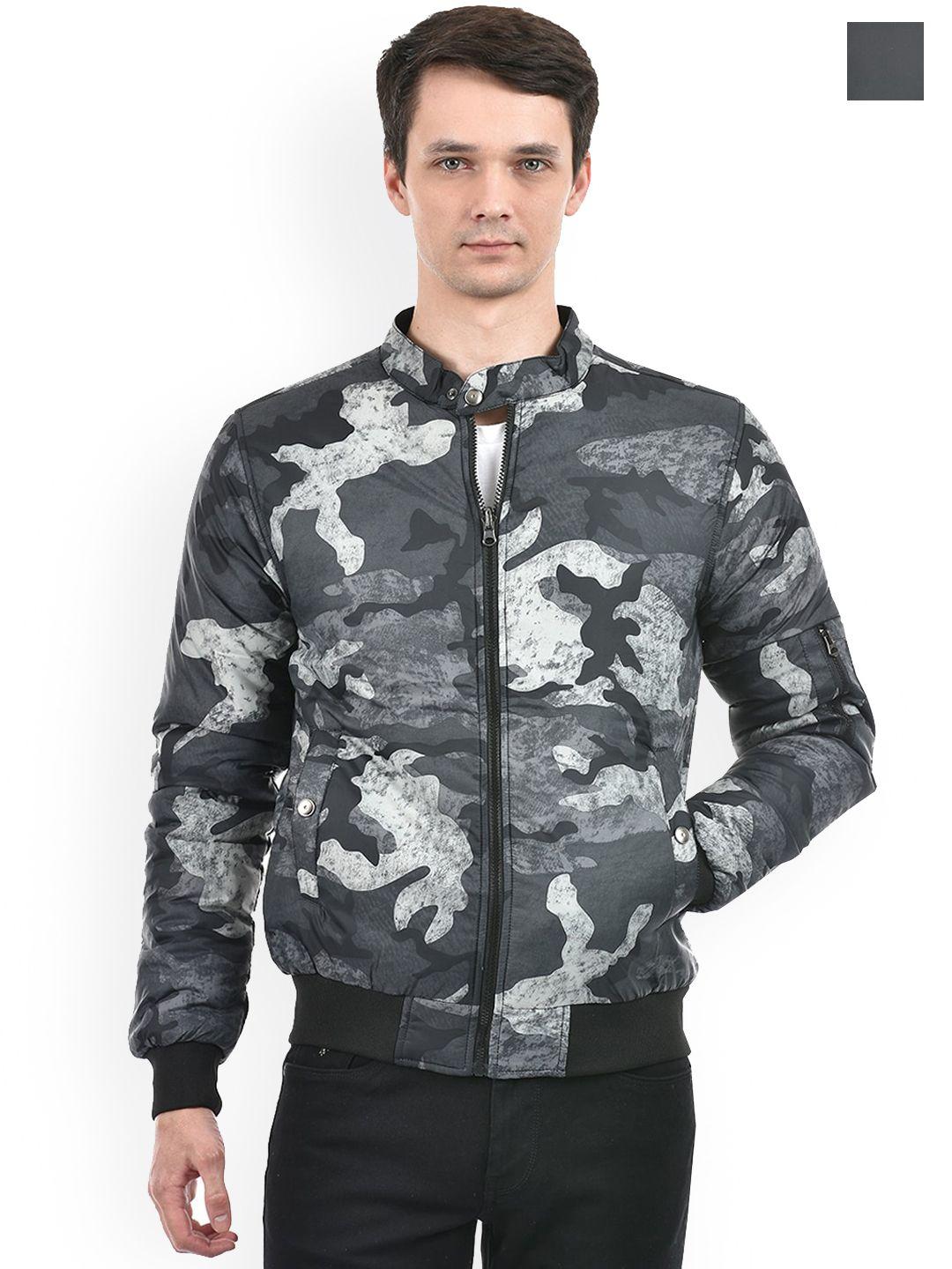 lawman pg3 men camouflage reversible bomber jacket