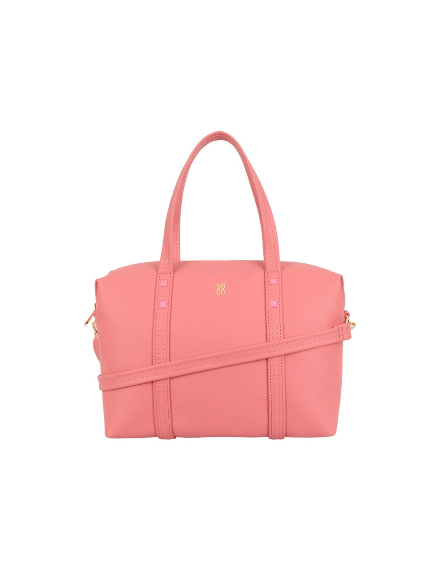 lax pink duffel handbag (m)