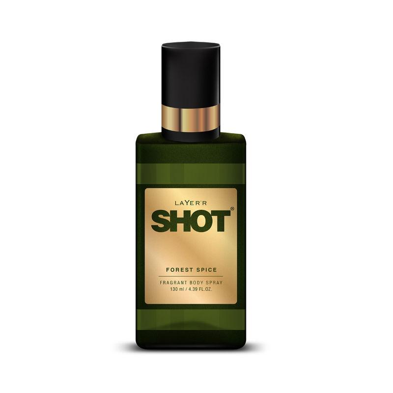 layer'r shot forest spice body spray