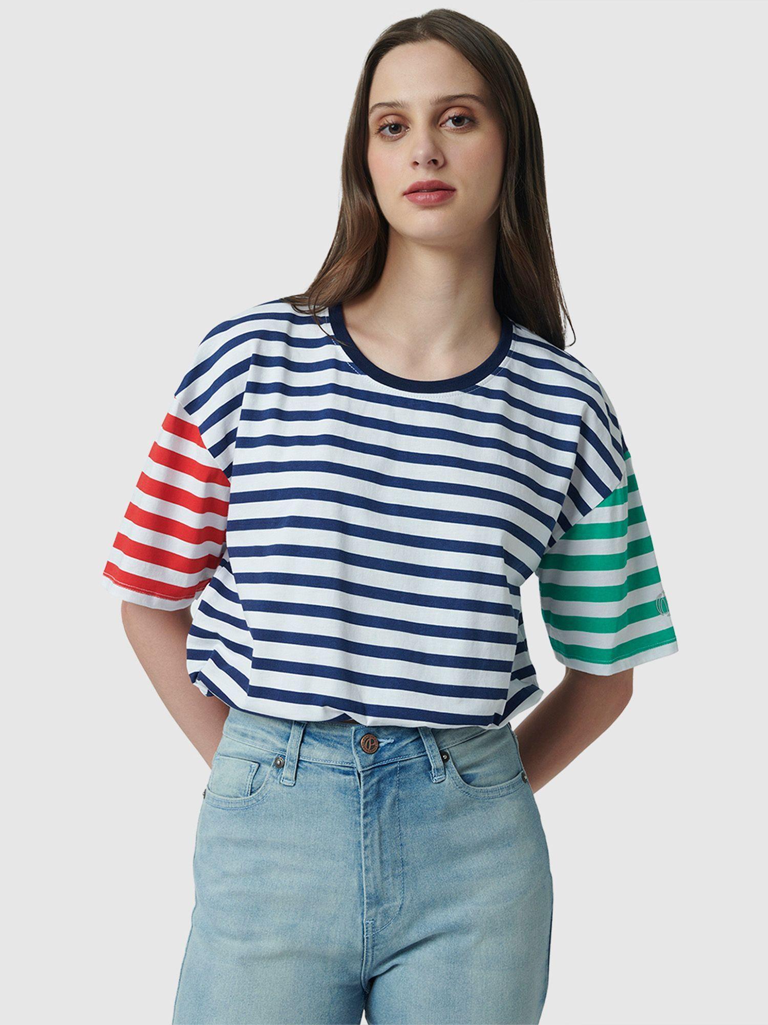 layne sporty striper t-shirt