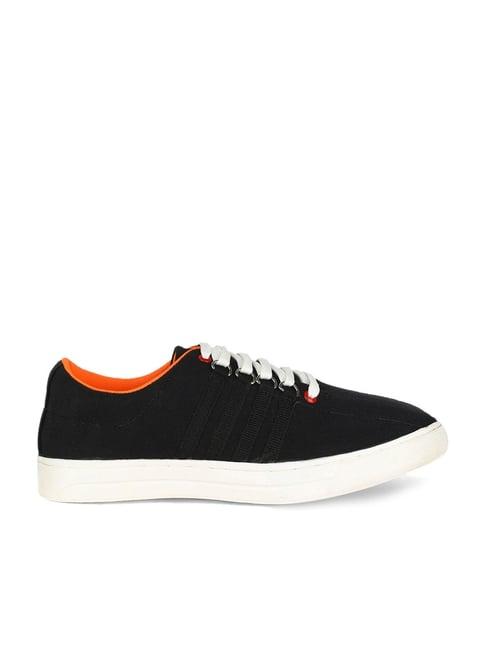 lazard by khadims men's black casual sneakers