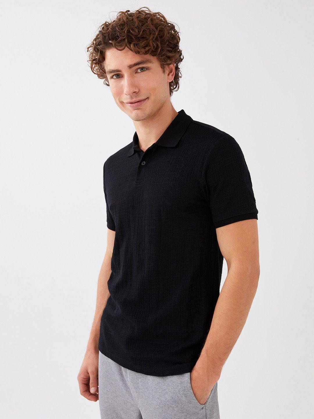 lc waikiki polo collar slim fit t-shirt