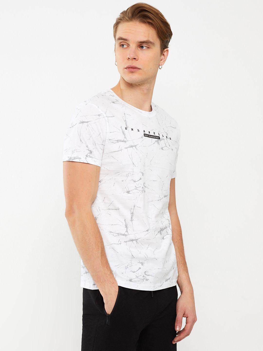 lc waikiki printed pure cotton t-shirt