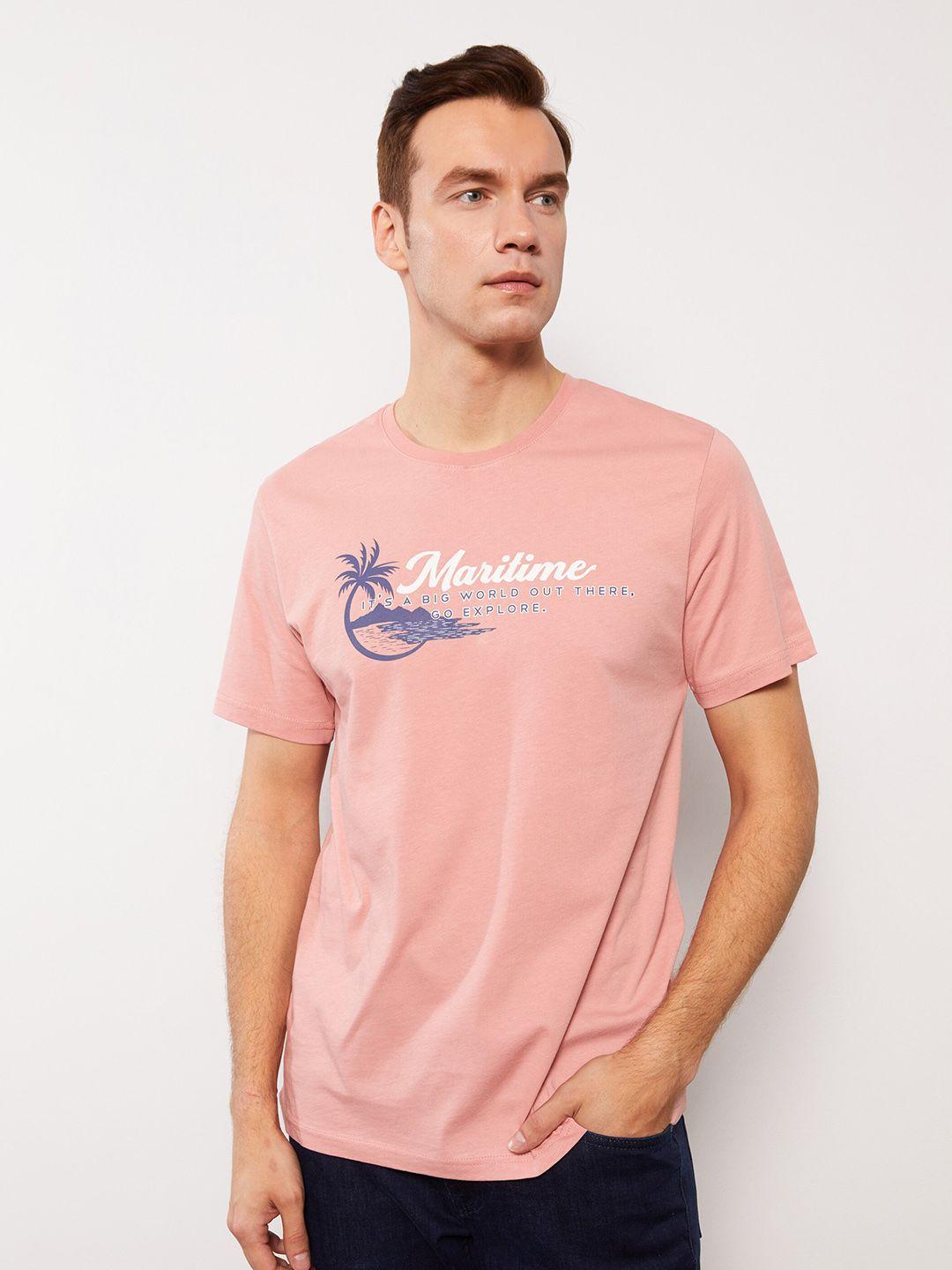 lc waikiki tropical printed pure cotton t-shirt