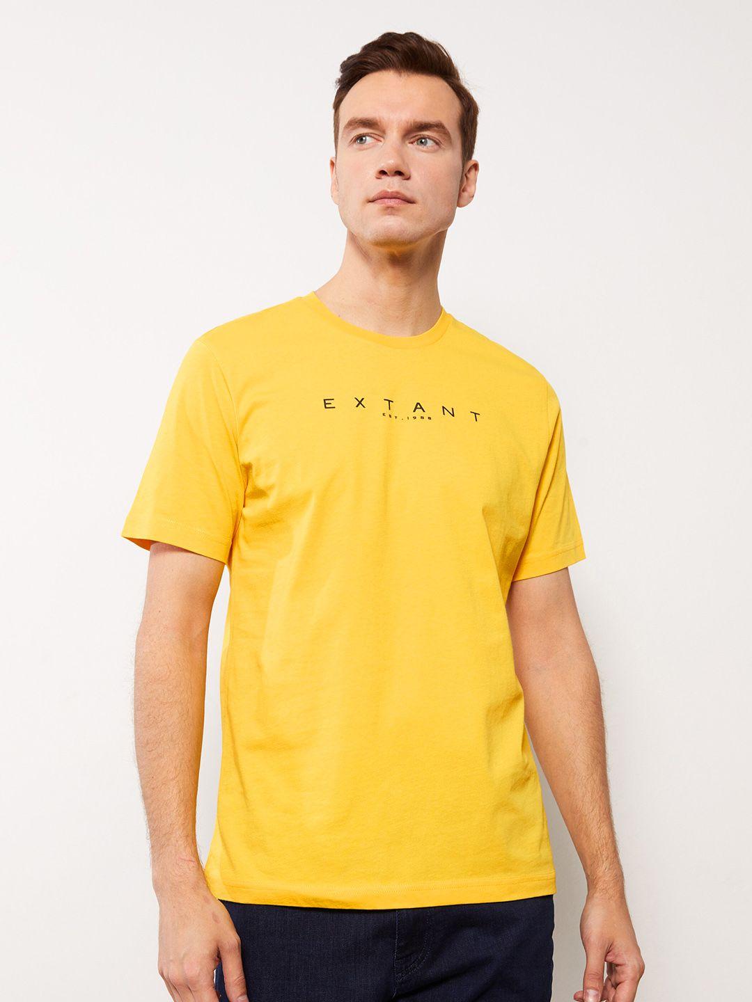 lc waikiki typography printed pure cotton t-shirt