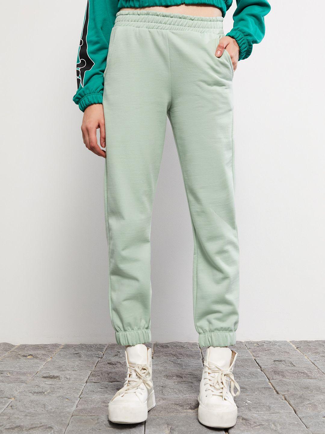 lc waikiki women solid joggers