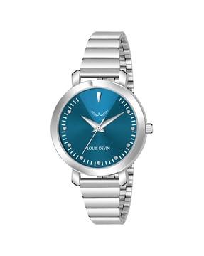 ld-zl169-blu round shape analogue watch