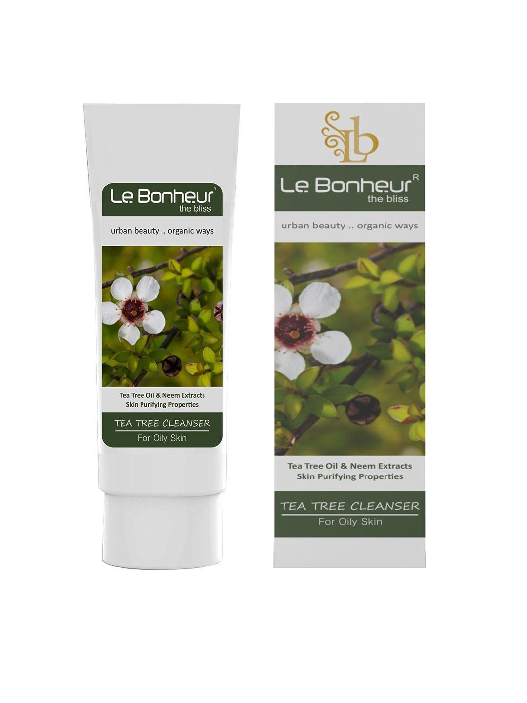 le bonheur tea tree cleanser face wash - 50 ml