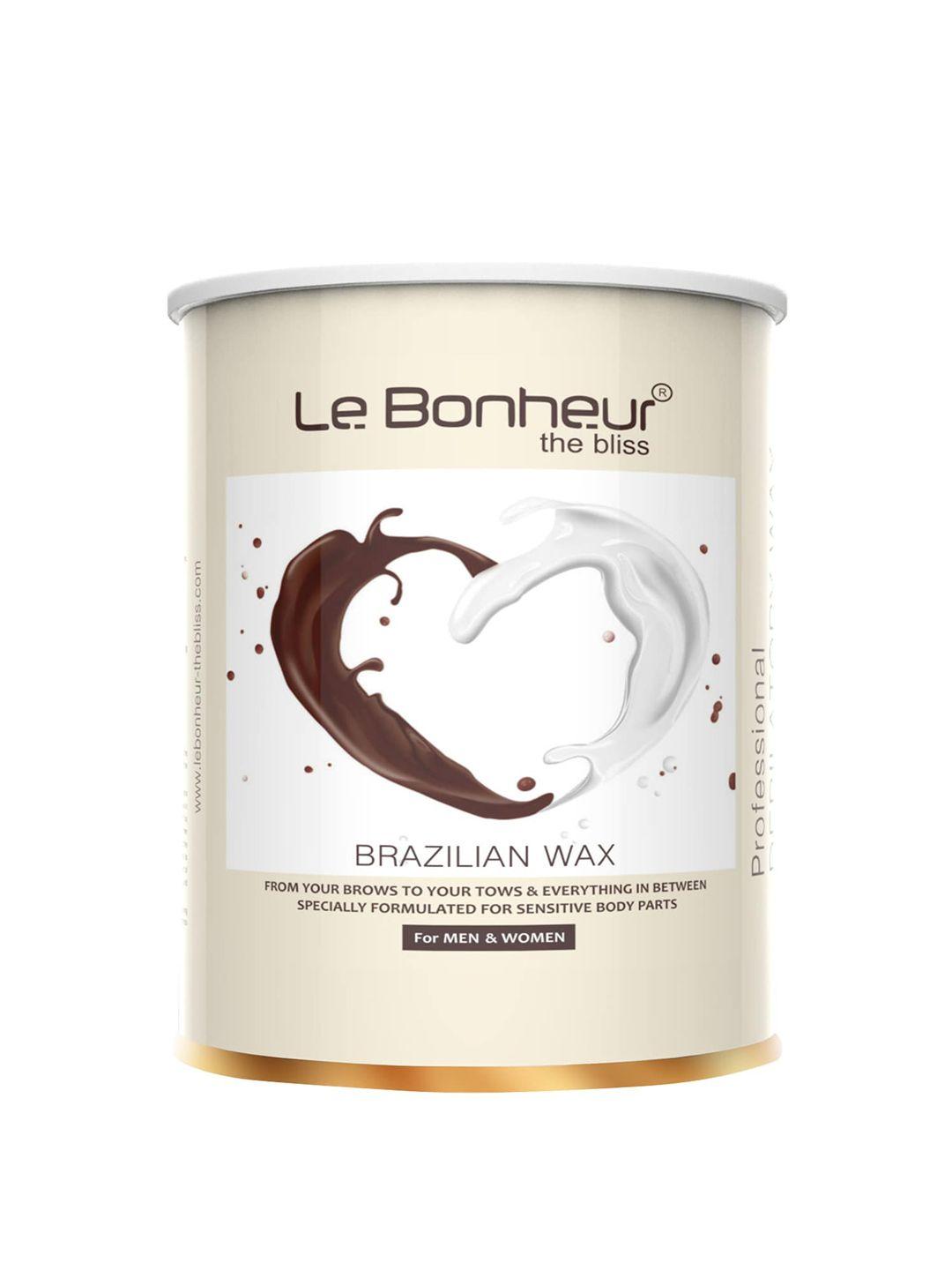 le bonheur unisex stripless brazilian liposoluble wax 500gm