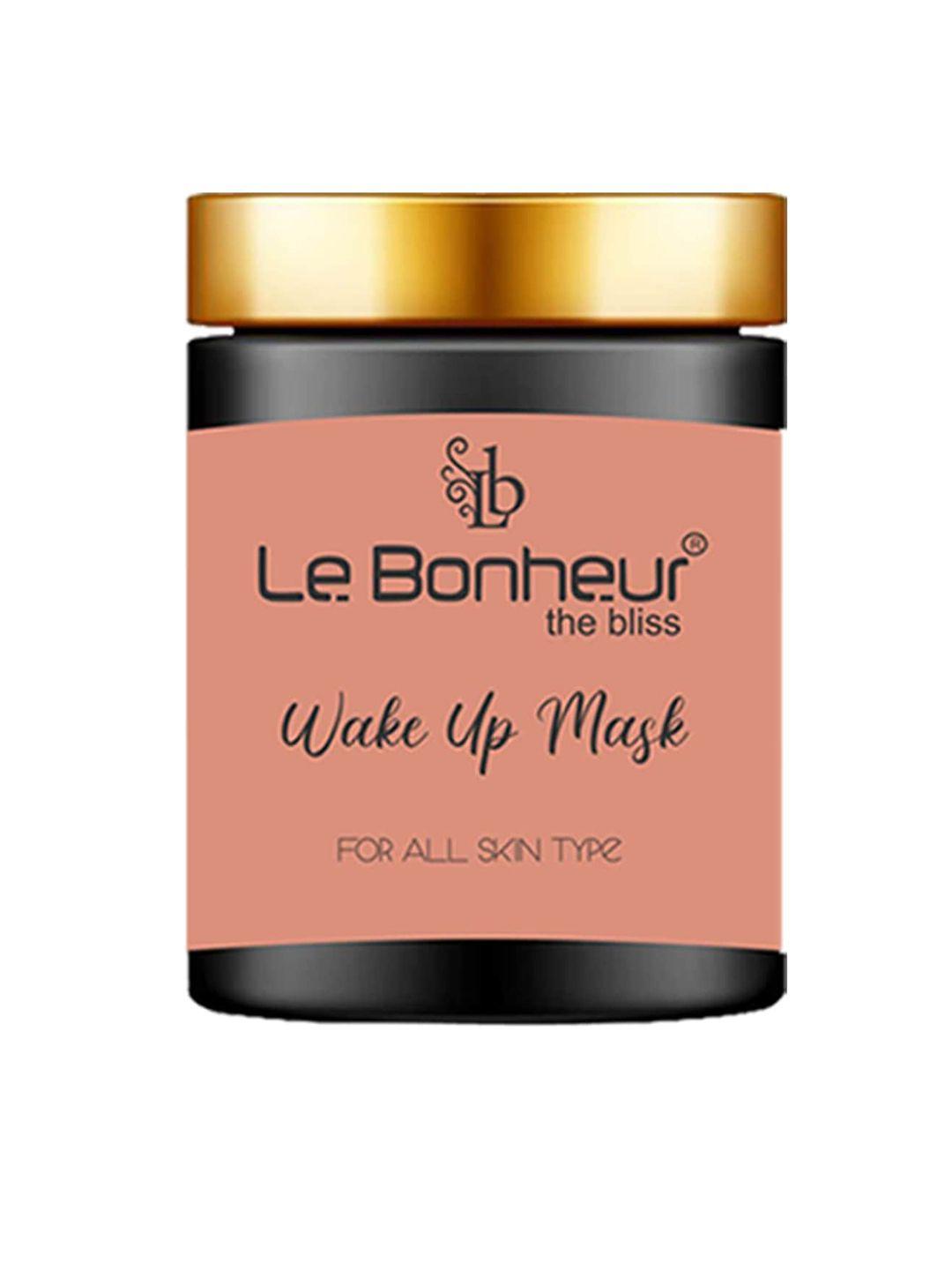 le bonheur wake up mask with niacinamide & hyaluronic acid 100 g