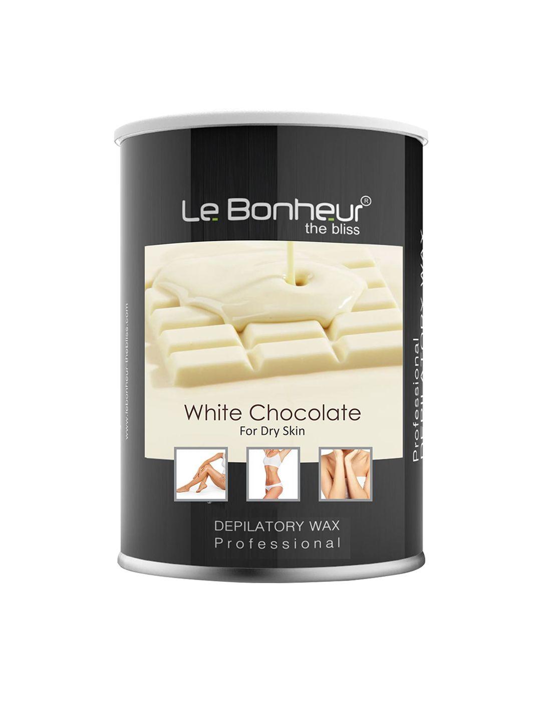 le bonheur white chocolate depilatory wax-800gm