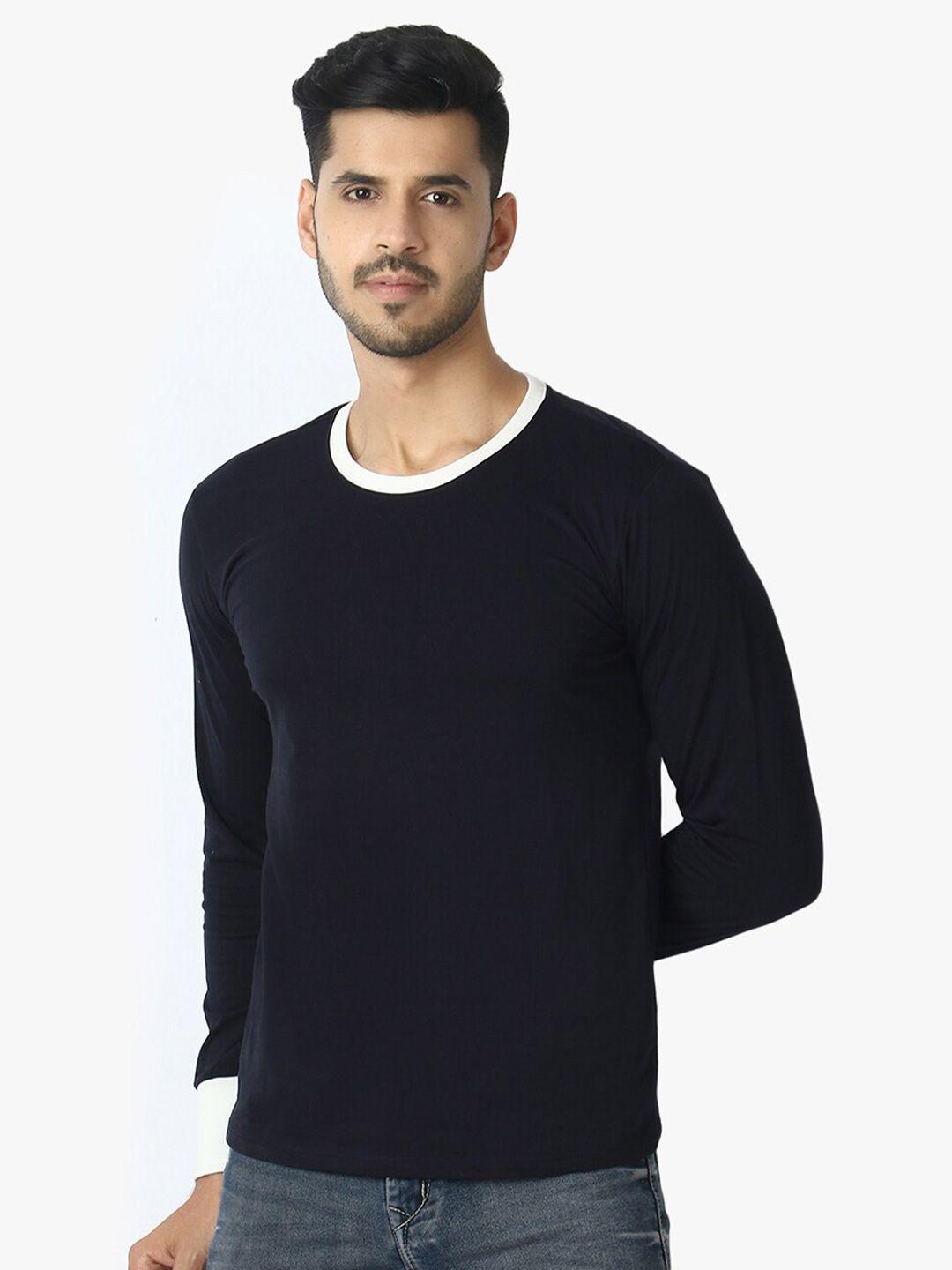 le bourgeois men navy blue t-shirt