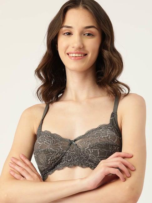 leading lady grey non-padded t-shirt bra