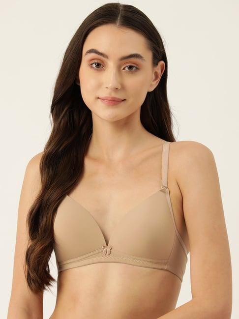 leading lady nude full coverage padded t-shirt bra