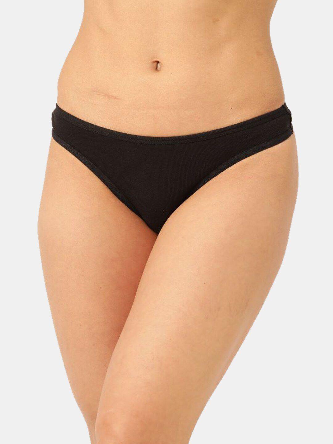 leading lady women low-rise seamless breathable thongs briefs