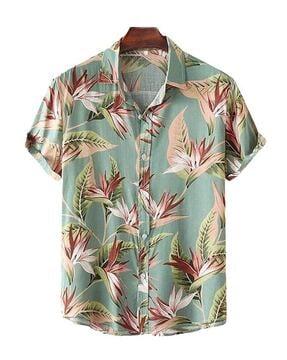 leaf regular fit shirt