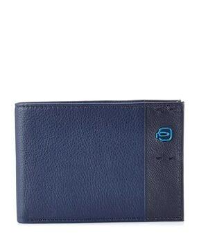 leather bi-fold wallet