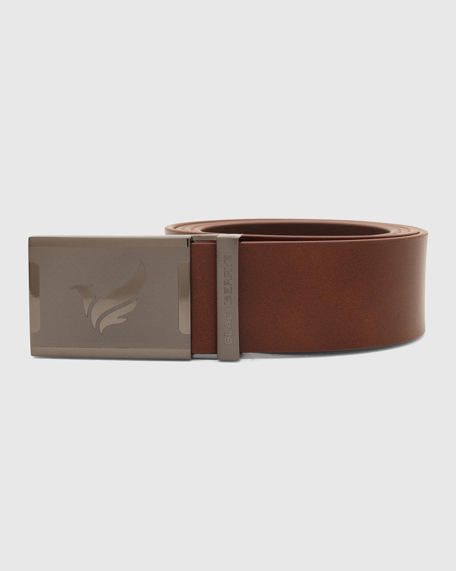 leather tan solid belt - thyrion