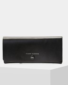 leather bi-fold wallet