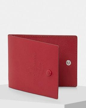 leather bi-fold wallet