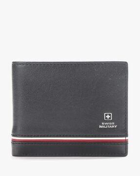 leather bi-fold wallet