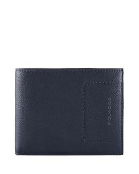 leather bi-fold wallet