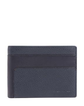 leather bi-fold wallet