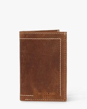 leather bi-fold wallet