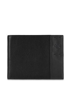 leather bi-fold wallet