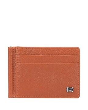 leather bi-fold wallet