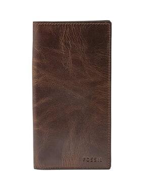 leather bi-fold wallet